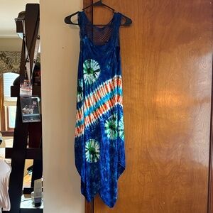 Tie-Dye Sleeveless Dress